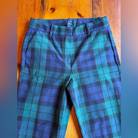 JCrew factory plaid pant. Size 4. - Picture 4 of 9